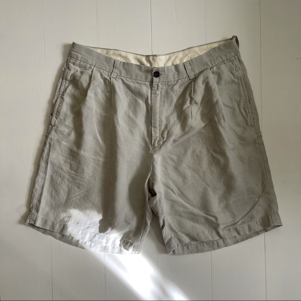 Brooks Brothers Linen Mens Shorts
